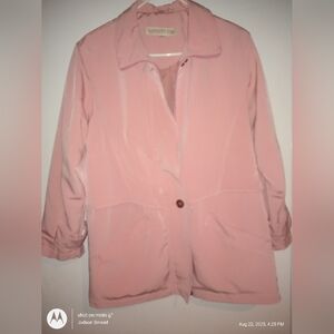 London Fog Blush Pink Jacket